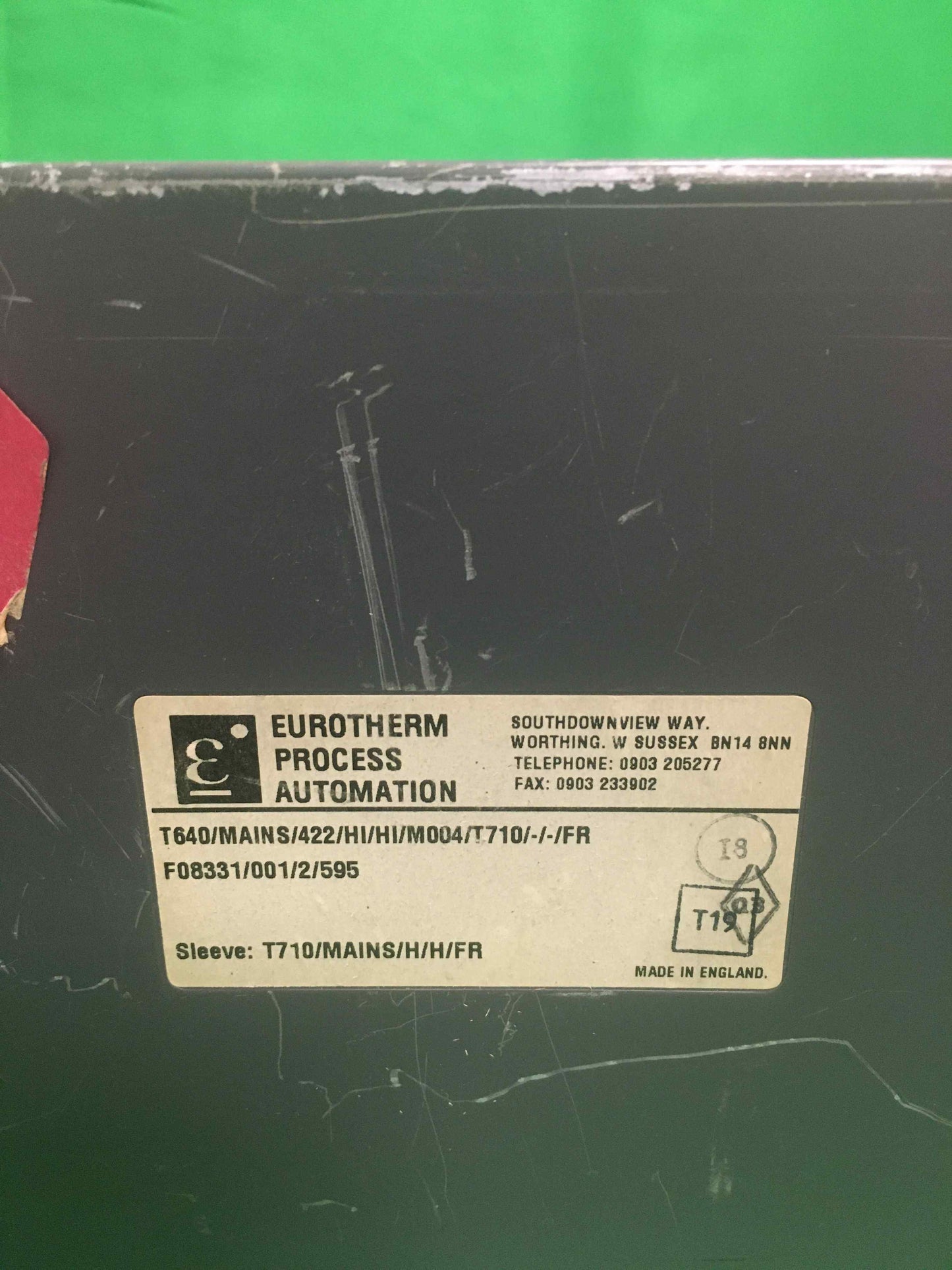 EUROTHERM PROCESS AUTOMATION-T640 MAINS 422 HI HI M004 T710