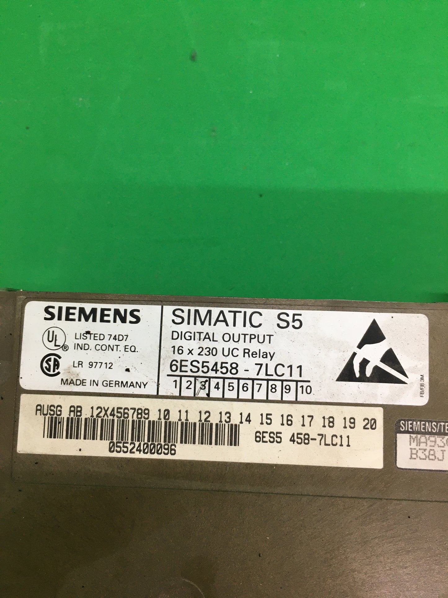 Siemens-6ES5458-7LC11/6ES54587LC11