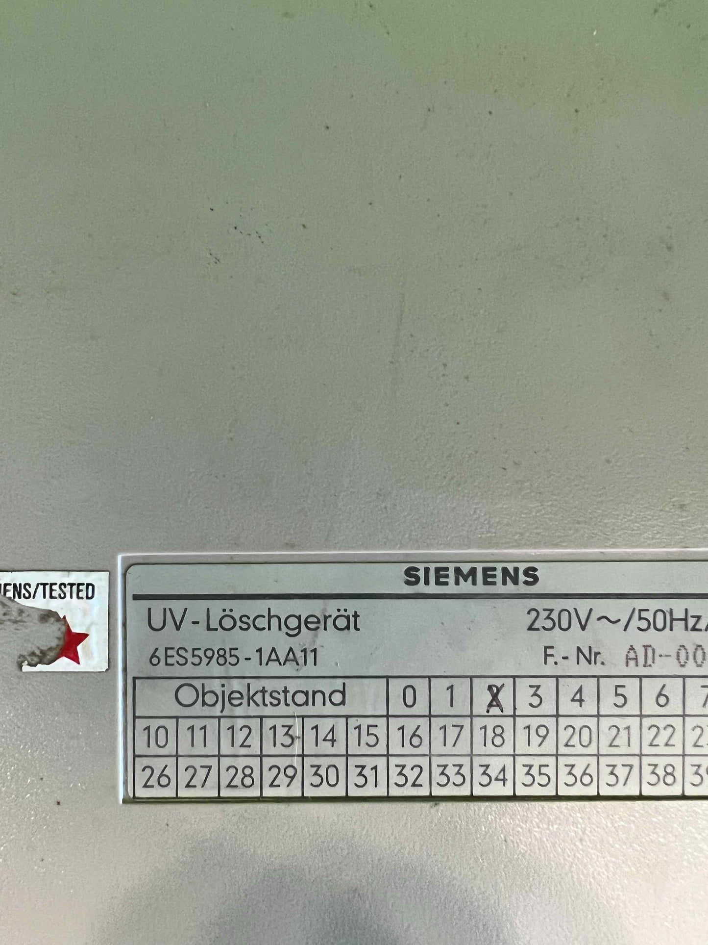 Siemens-6ES5985-1AA11/6ES59851AA11