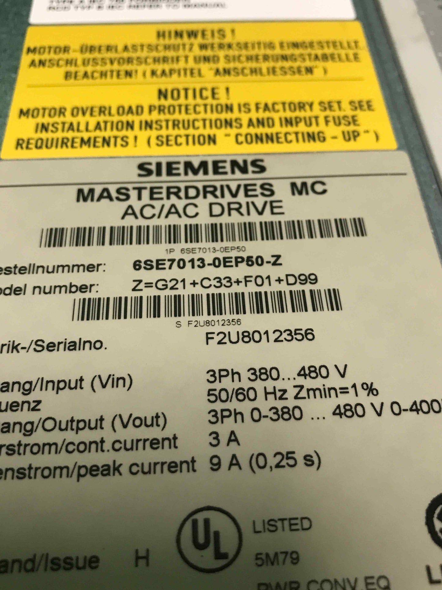 Siemens-6ES7013-0EP50-Z/6ES70130EP50Z