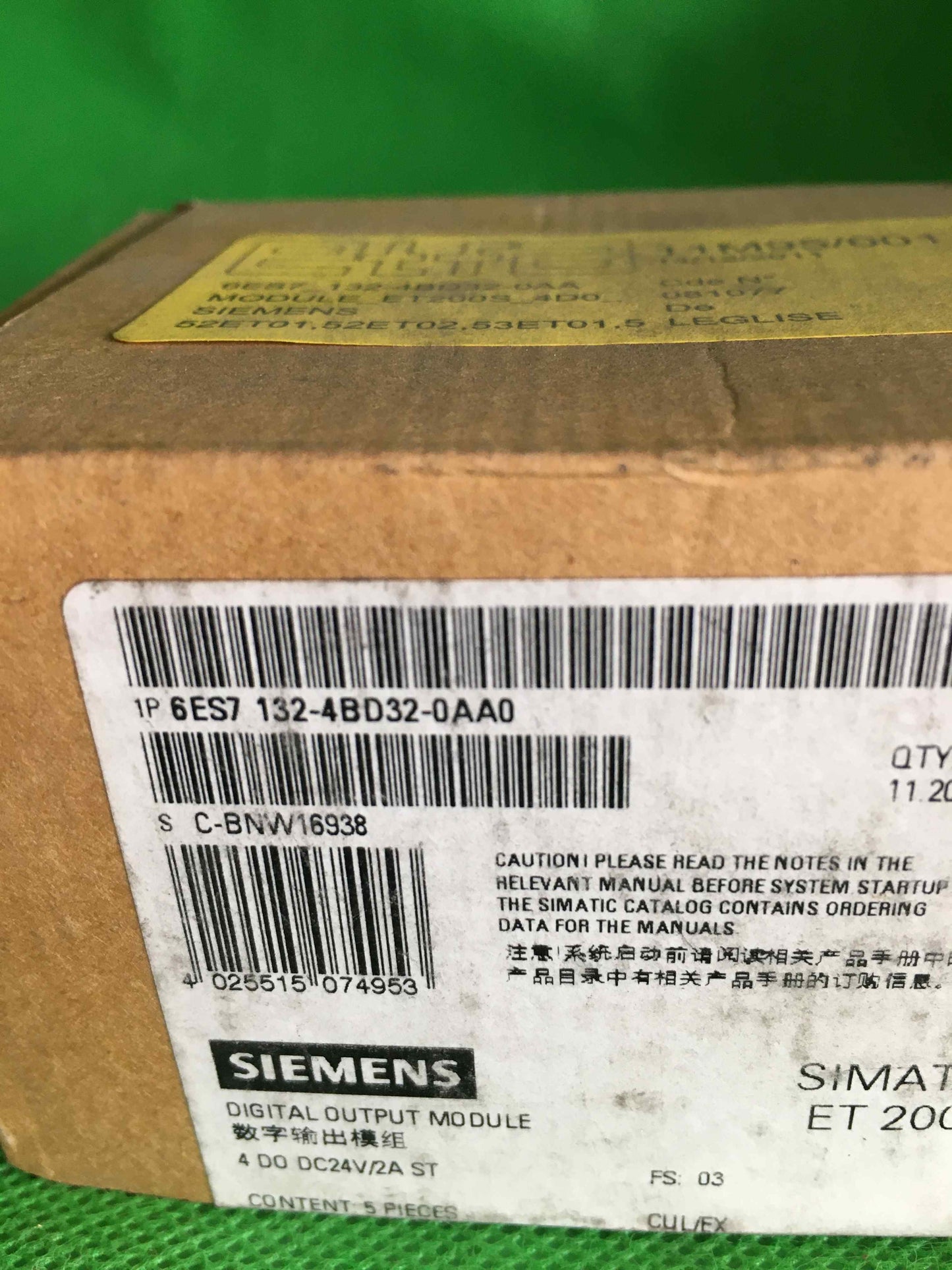 Siemens-6ES7 132-4BD32-0AA0/6ES71324BD320AA0