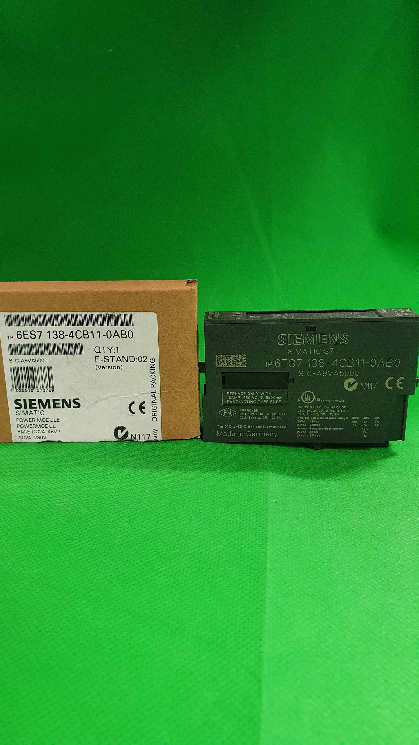 Siemens-6ES7 138-4CB11-0AB0/6ES71384CB110AB0