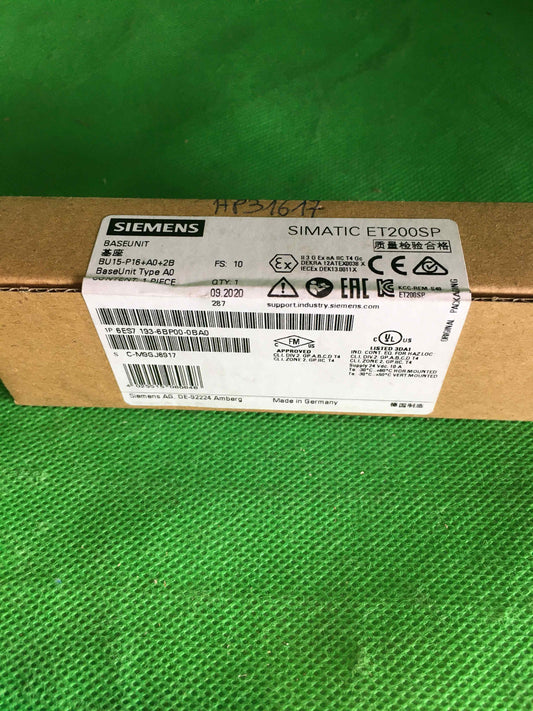 Siemens-6ES7-193-6BP00-0BA0 Sealed/6ES71936BP000BA0