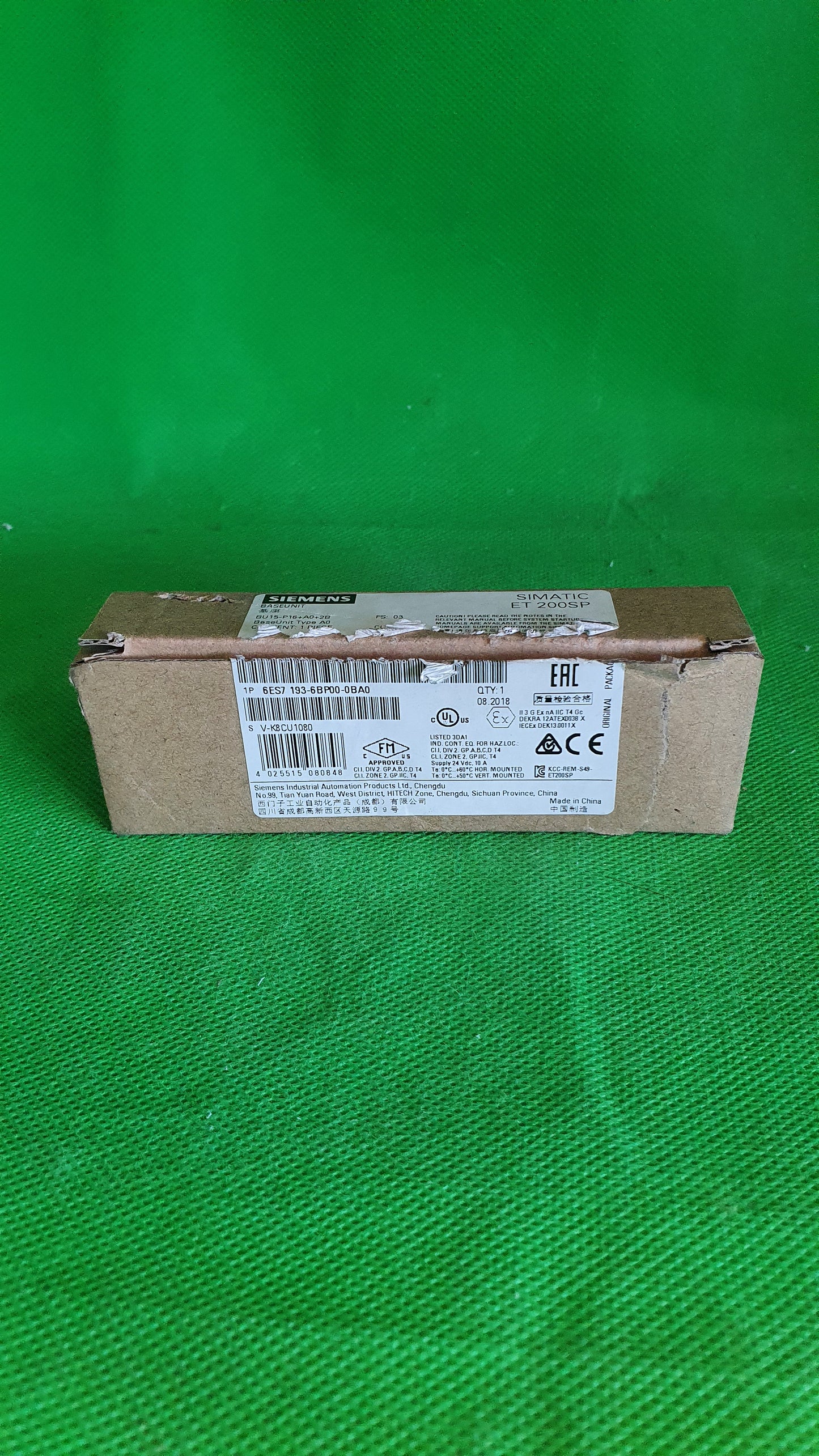 Siemens-6ES7 193-6BP00-0BA0 Open box/6ES71936BP000BA0