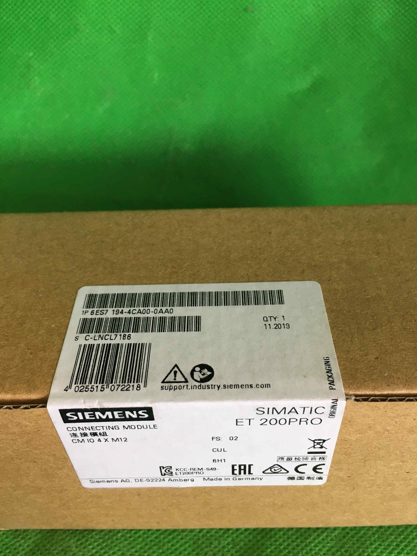 Siemens-6ES7 194-4CA00-0AA0/6ES71944CA000AA0