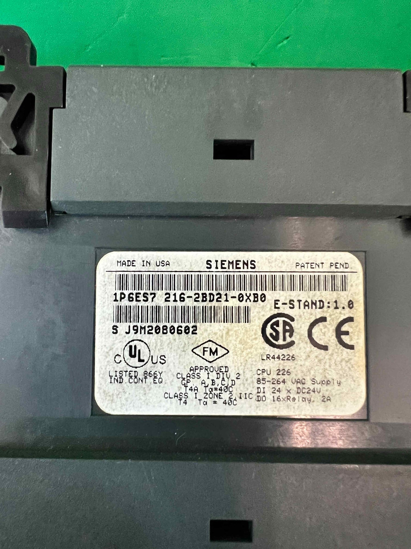 Siemens-6ES7 216-2BD21-0XB0/6ES72162BD210XB0