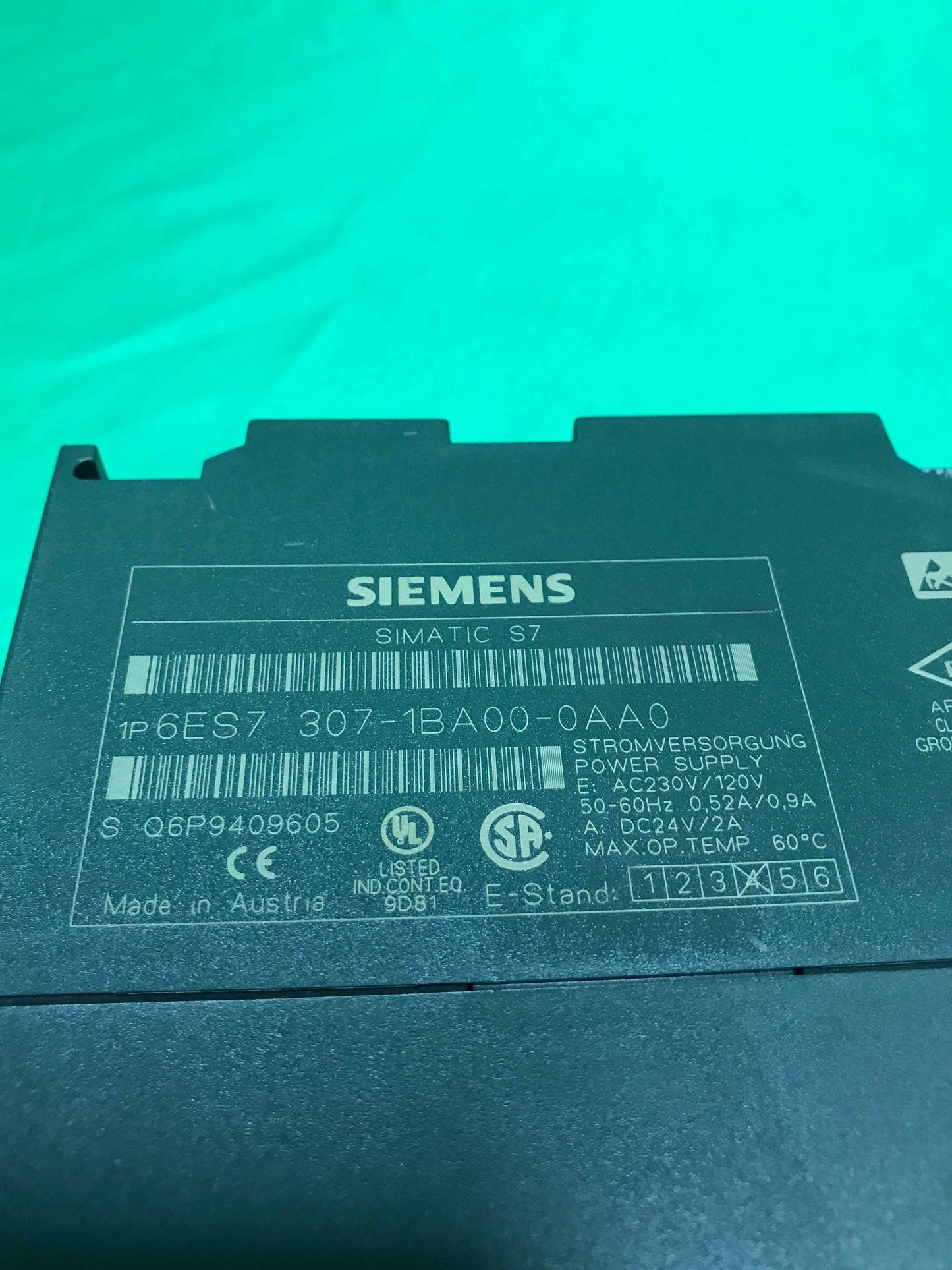 Siemens-6ES7 307-1BA00-0AA0/6ES73071BA000AA0