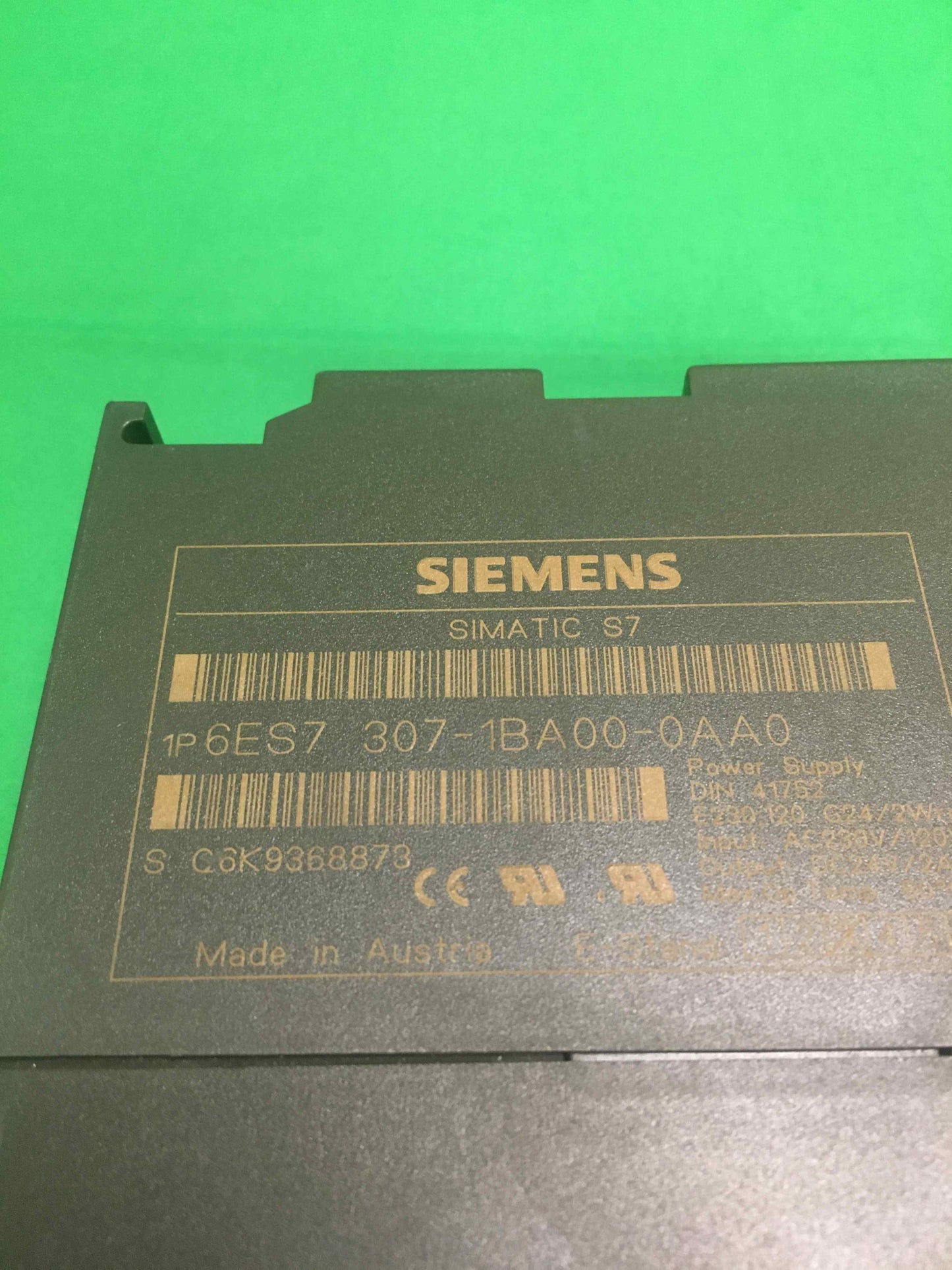 Siemens-6ES7 307-1BA00-0AA0/6ES73071BA000AA0