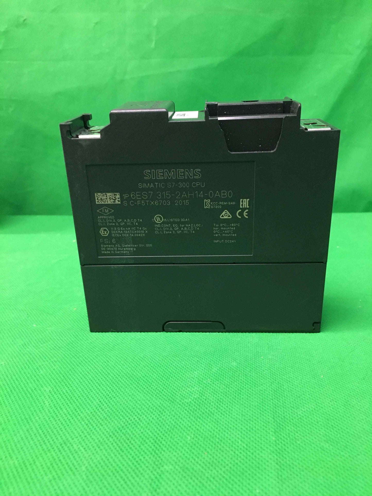 Siemens-6ES7 315-2AH14-0AB0/6ES73152AH140AB0