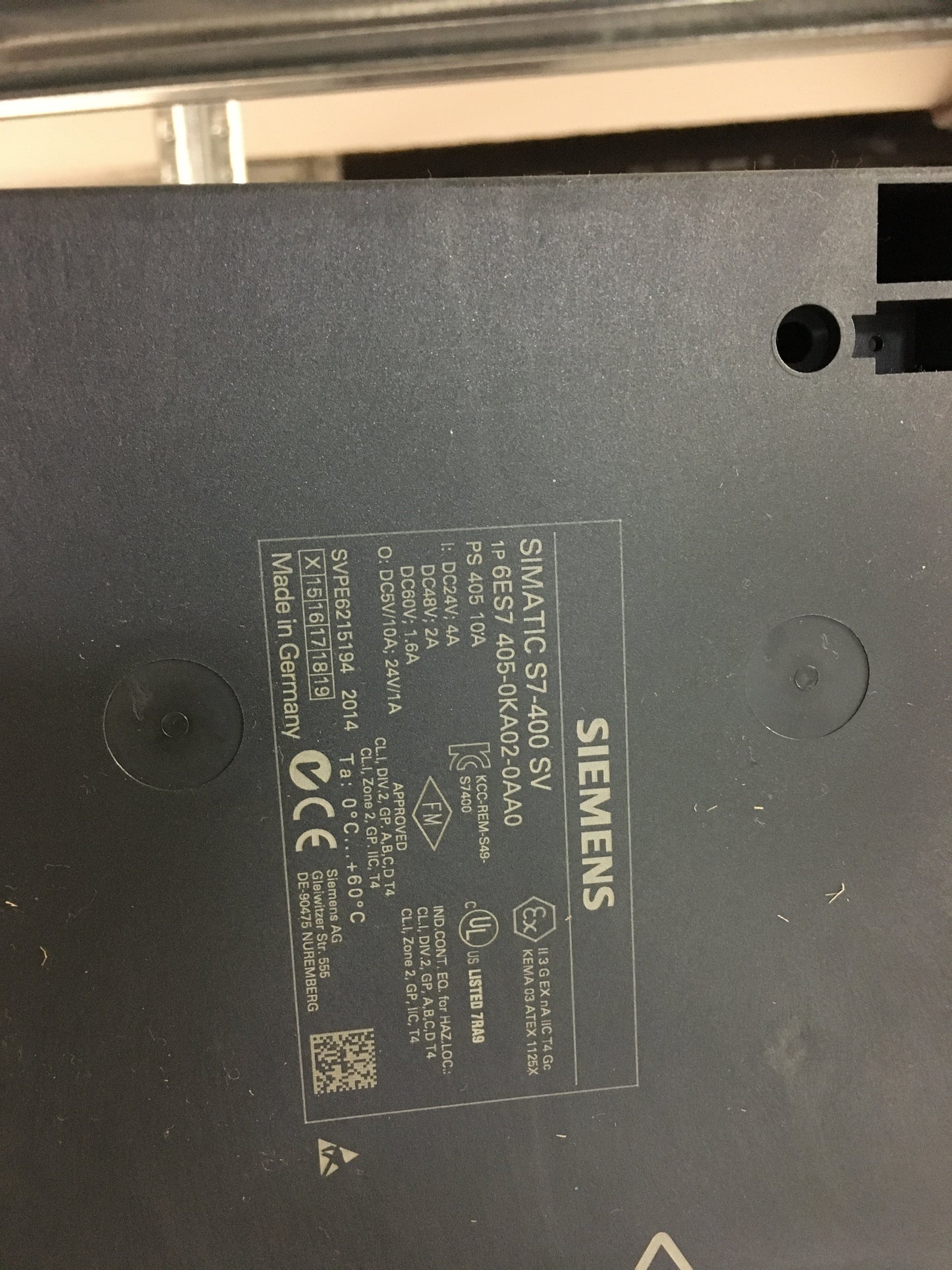 Siemens-6ES7 405-0KA02-0AA0/6ES74050KA020AA0