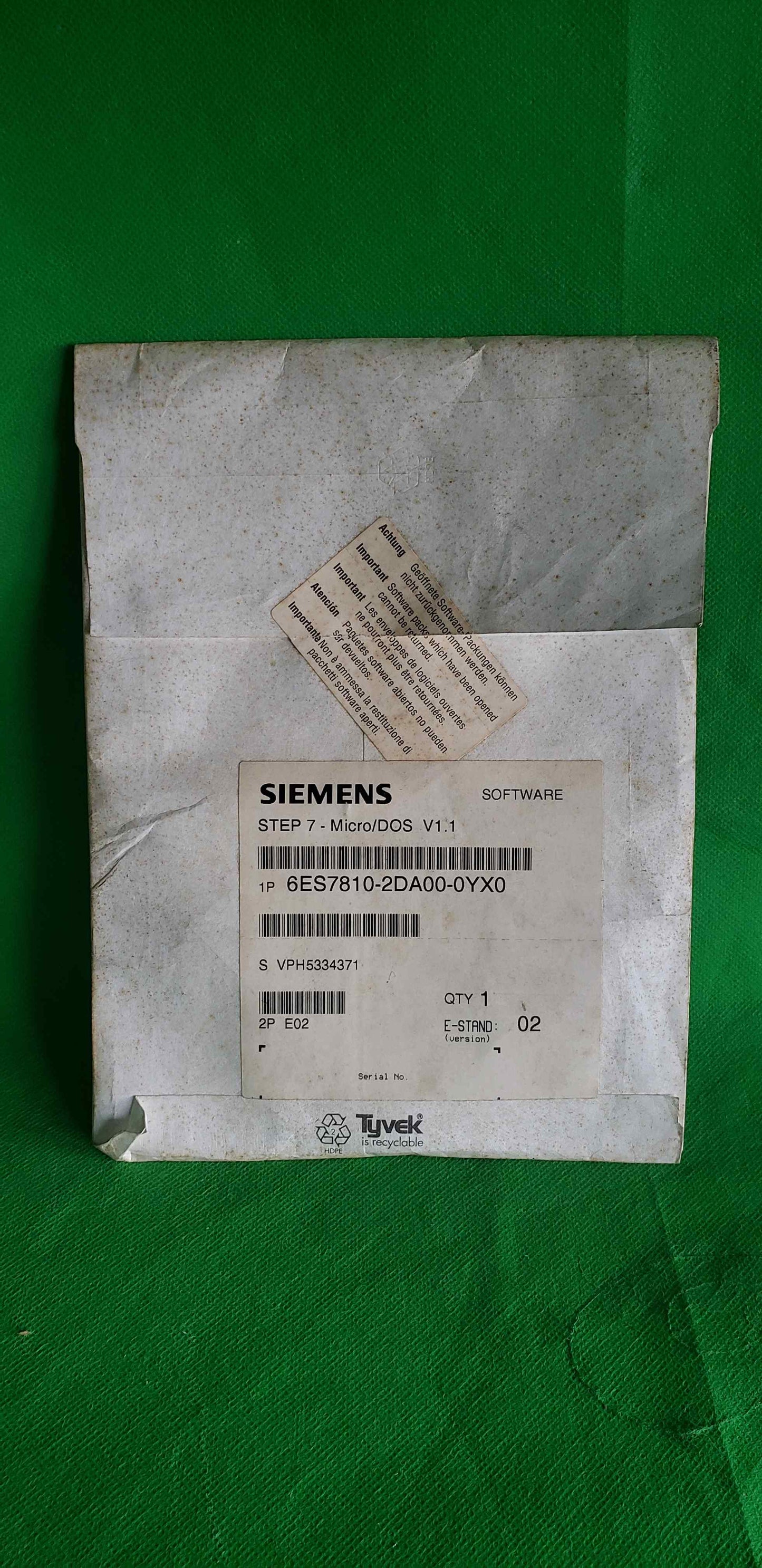 Siemens-6ES7 810-2DA00-0YX0/6ES78102DA000YX0
