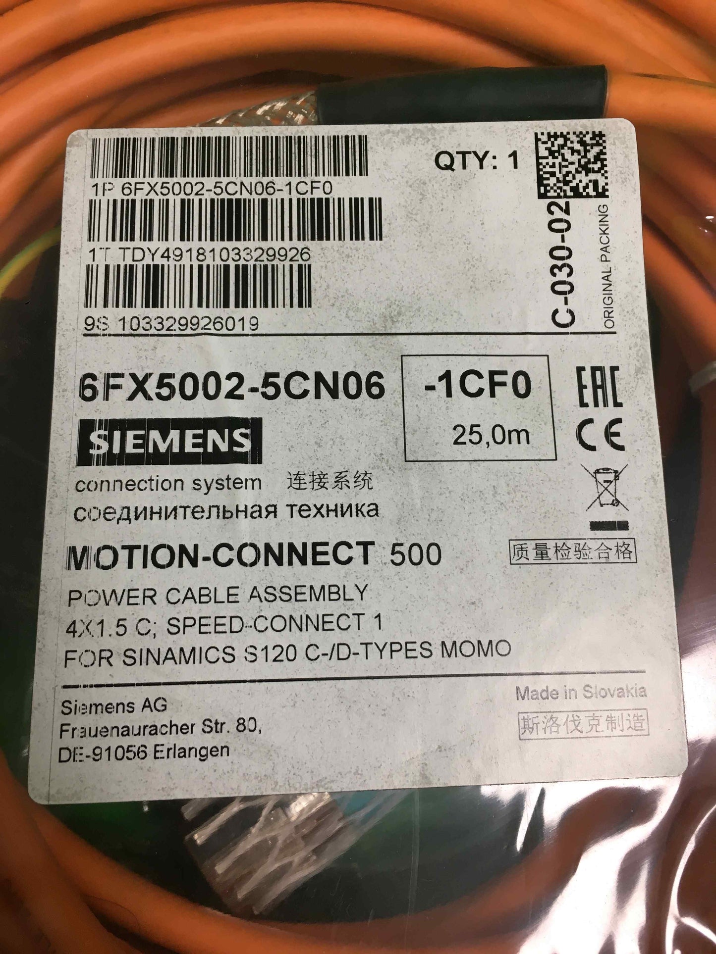 Siemens-6FX5002-5CN06-1CF0/6FX50025CN061CF0