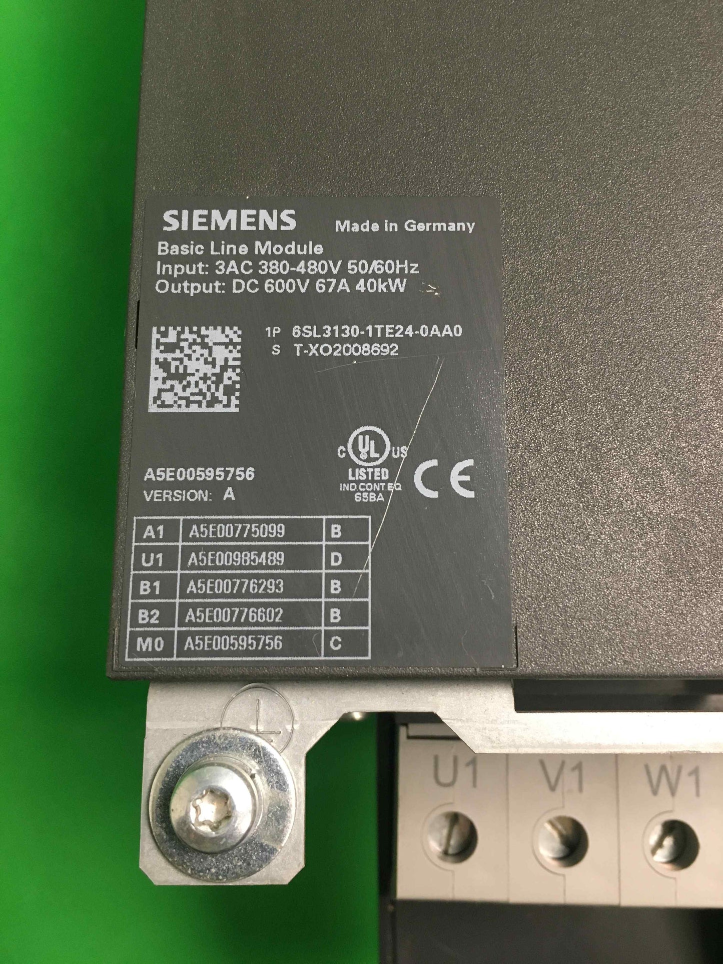 Siemens-6SL3130-1TE24-0AA0/6SL31301TE240AA0