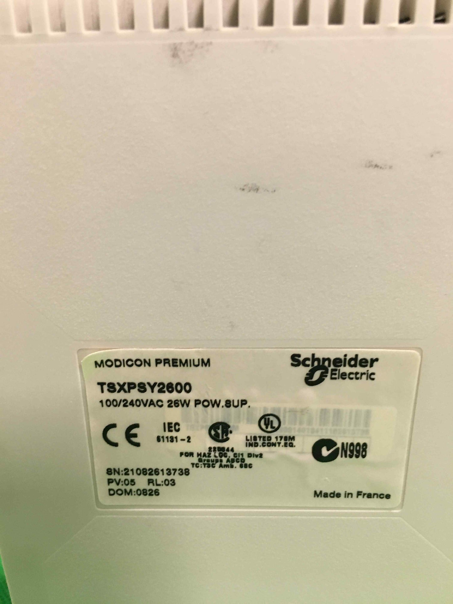 Schneider Electric-TSXPSY2600/TSXPSY2600
