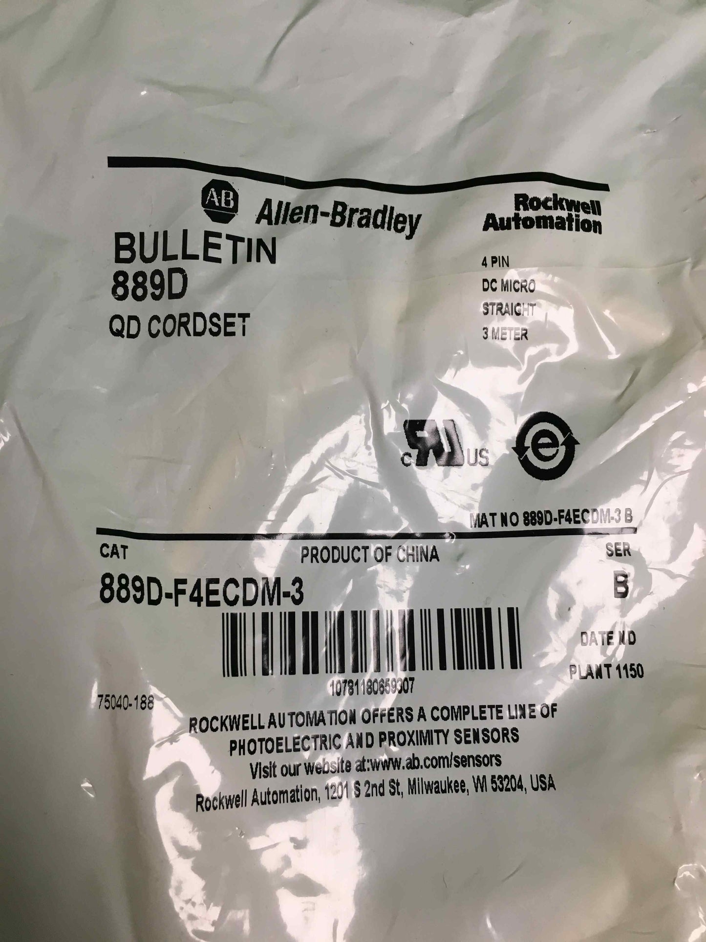 Allen-Bradley-889D-F4ECDM-3/889DF4ECDM3