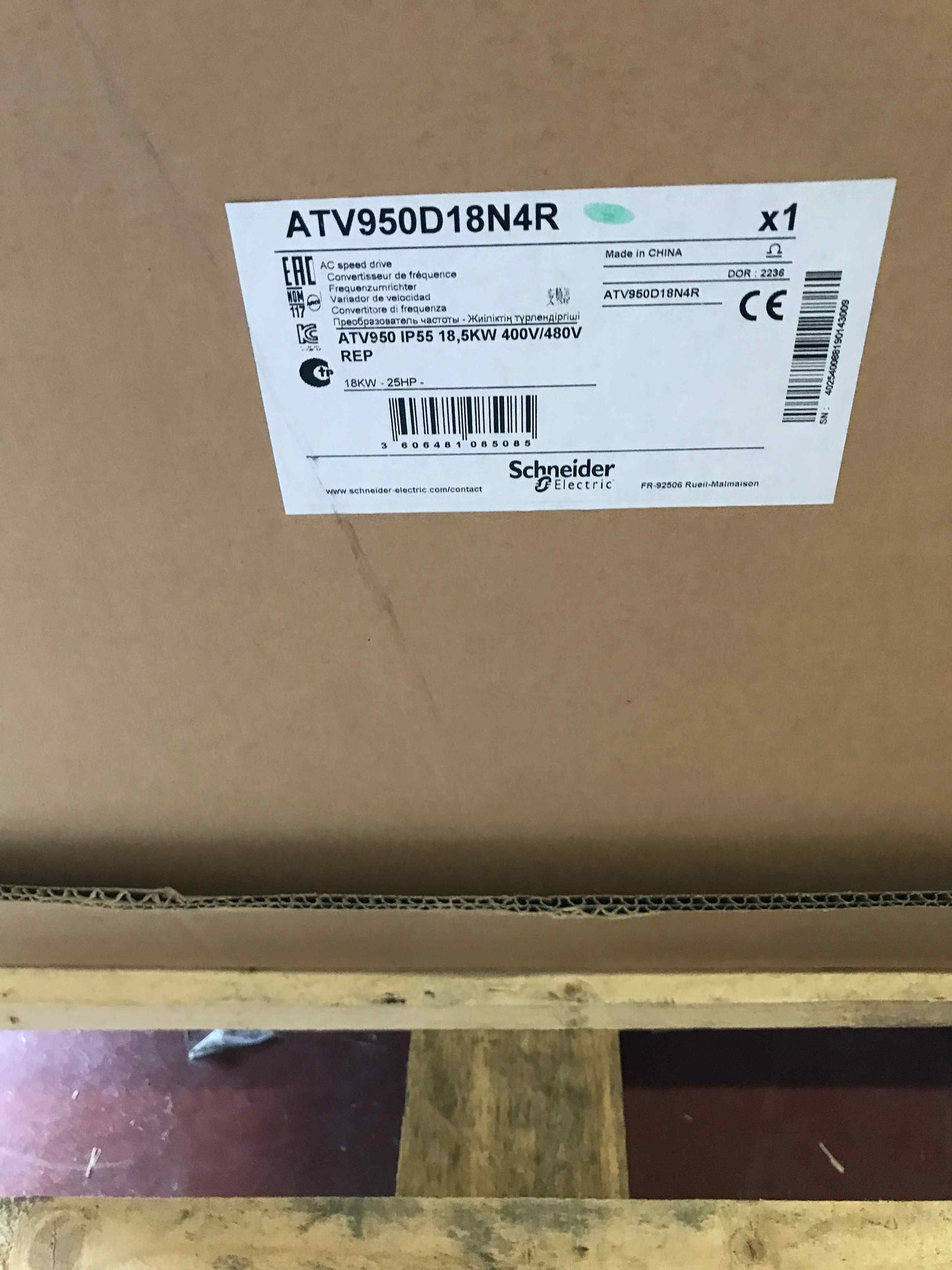 Schneider Electric-ATV950D18N4/ATV950D18N4