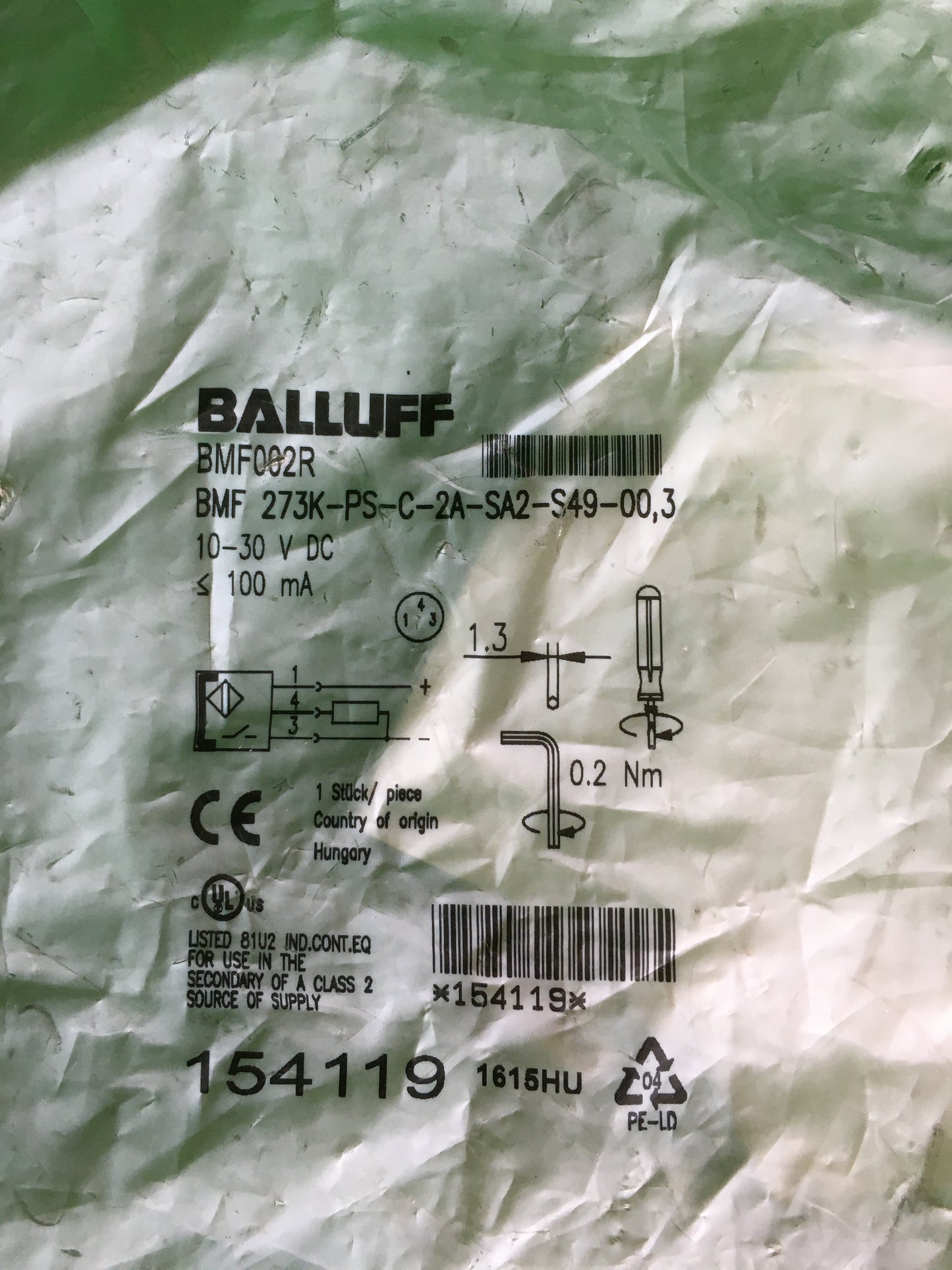 Balluff-BMF002/BMF002