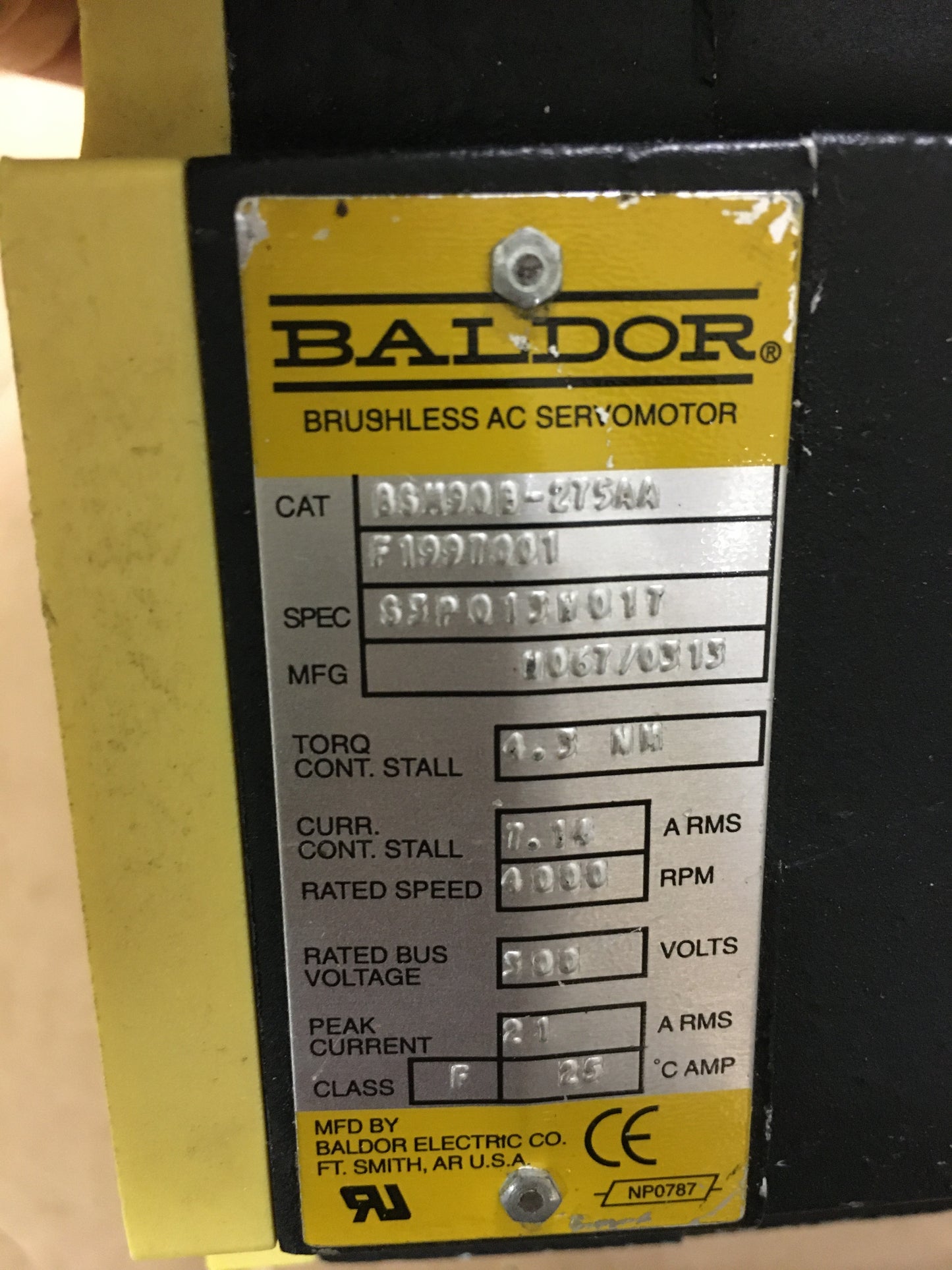 BALDOR-BSM90B-275BA/BSM90B275BA