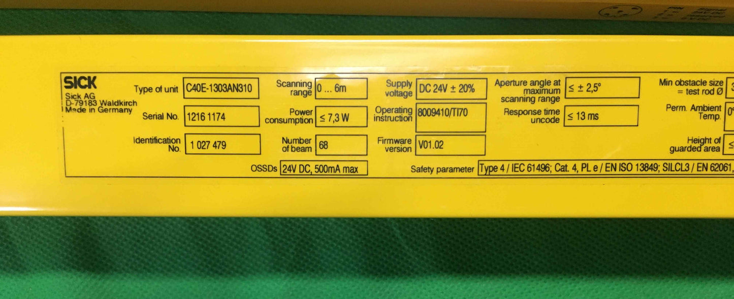 SICK-C40E-1303AN310/C40E1303AN310