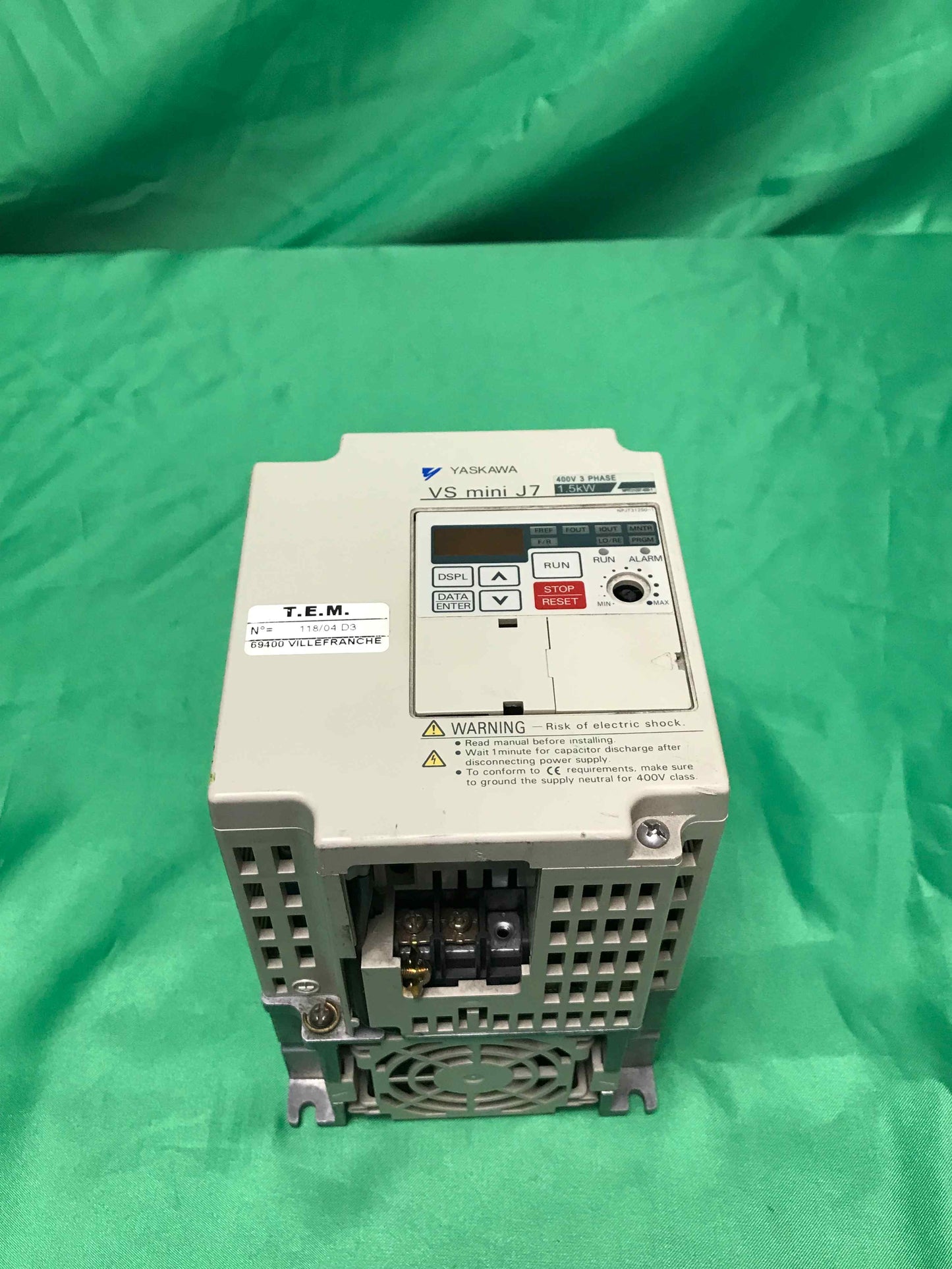 YASKAWA-CIMR-J7AC41P5/CIMRJ7AC41P5