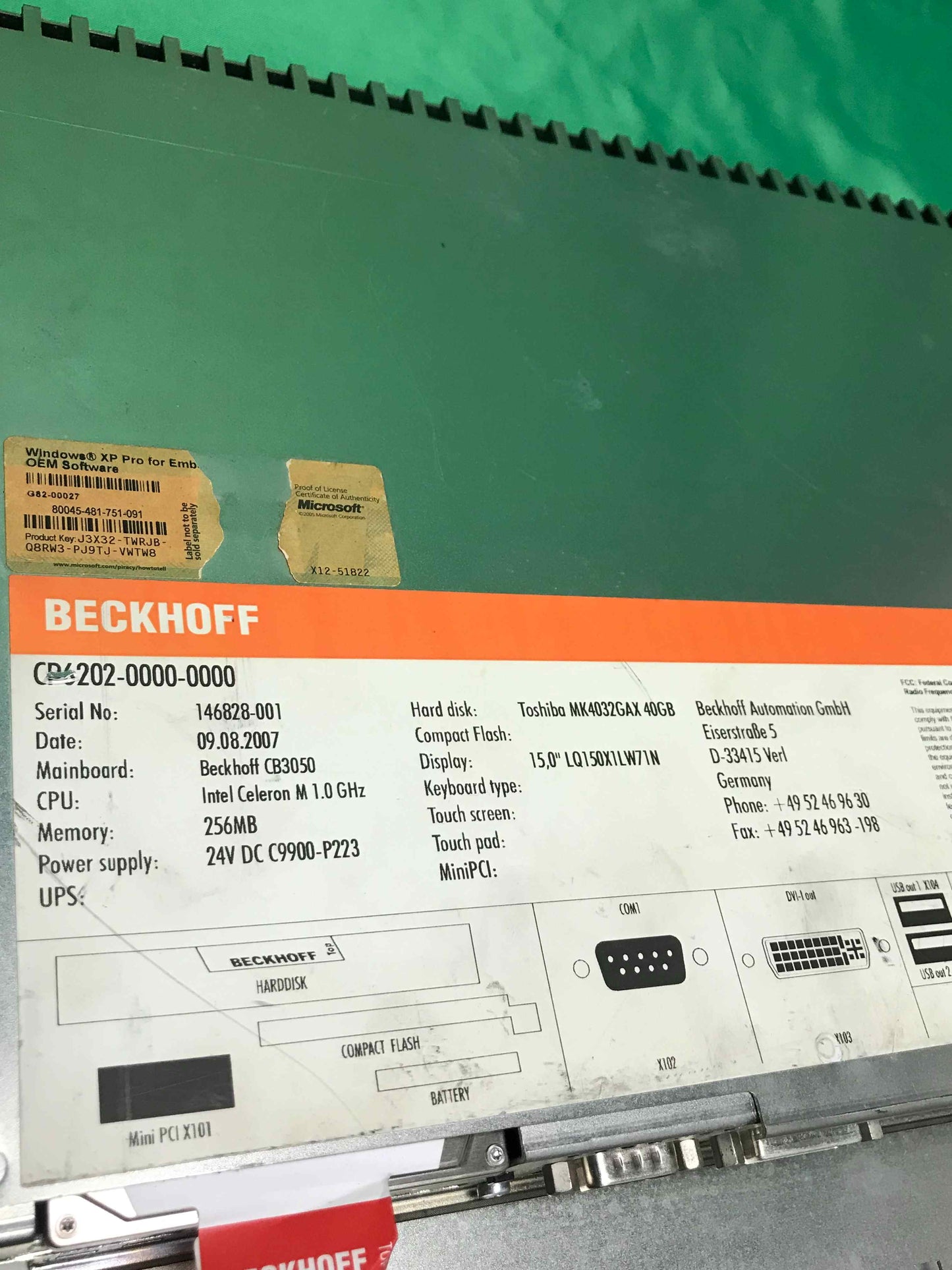 BECKHOFF-CP6202-0000-0000/CP620200000000