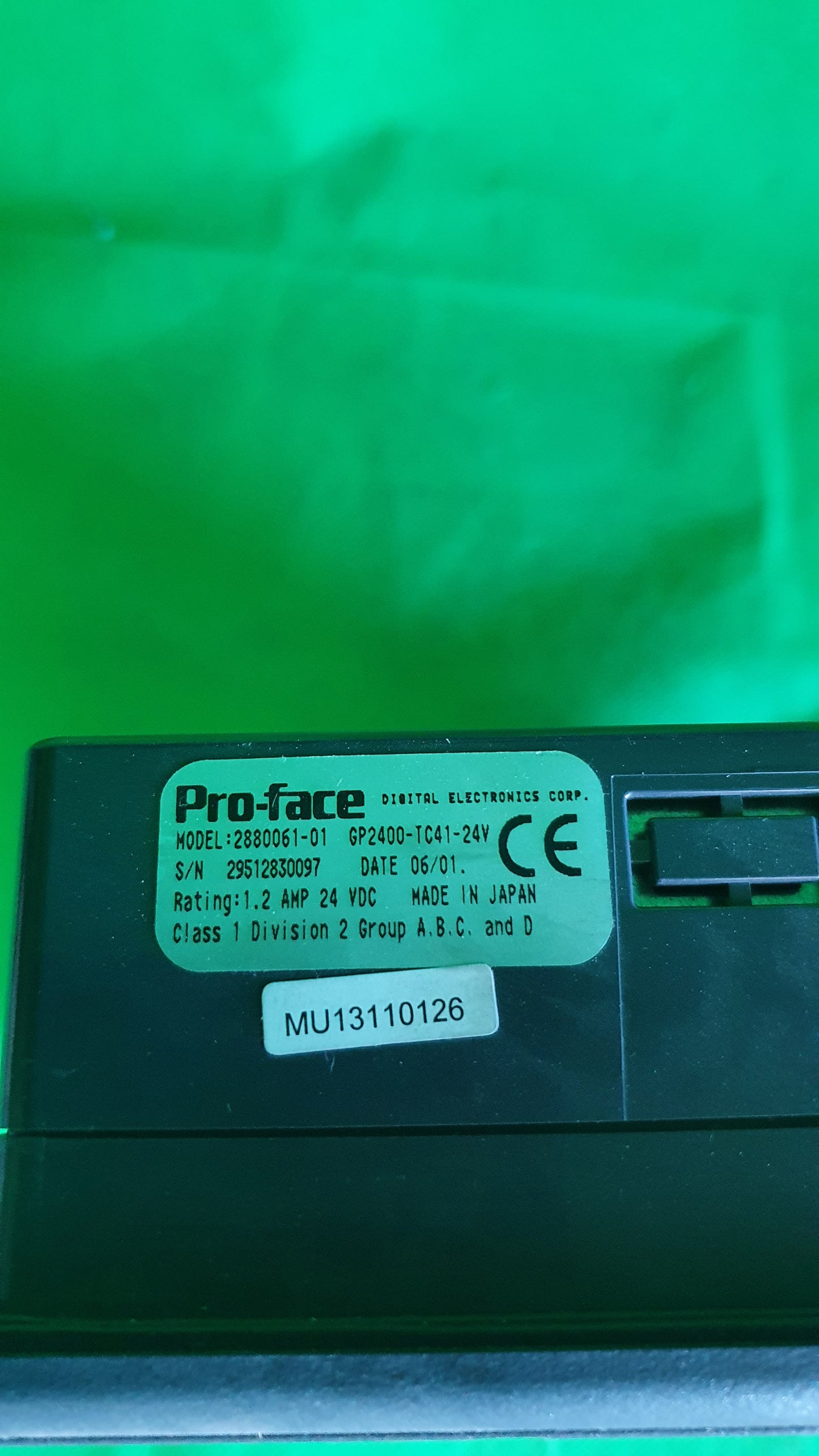 Proface-GP2400-TC41-24V/GP2400TC4124V