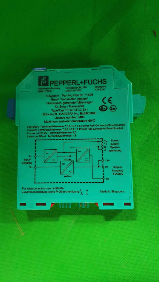 PEPPERL + FUCHS-KFD2-STC3-Ex1/KFD2STC3Ex1