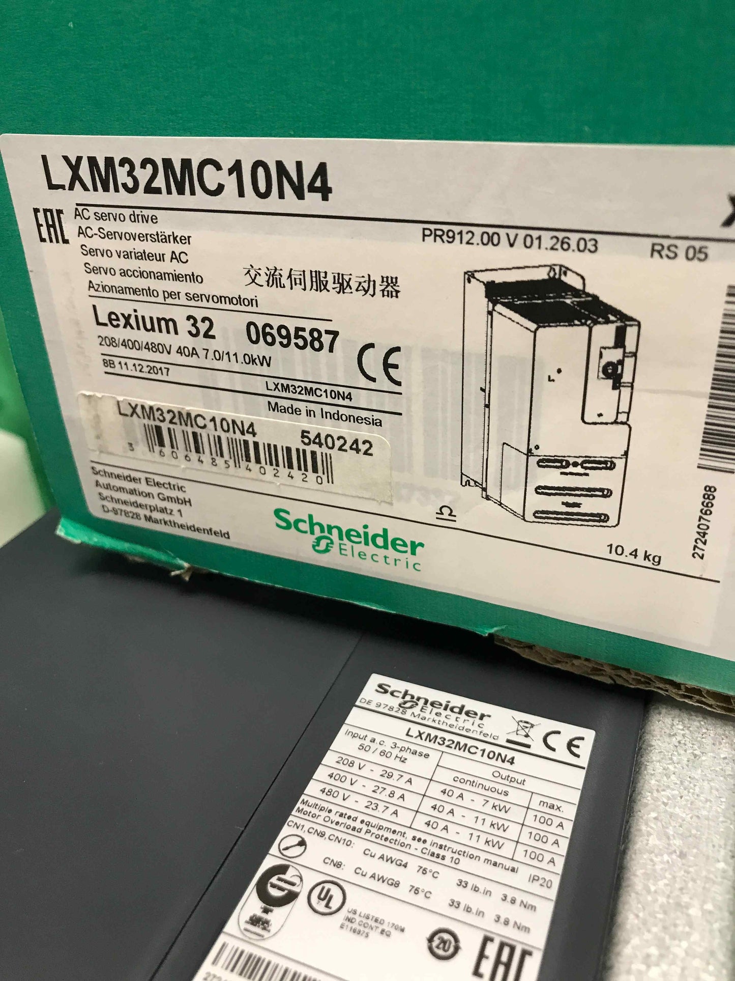 Schneider Electric-LXM32MC10N4/LXM32MC10N4