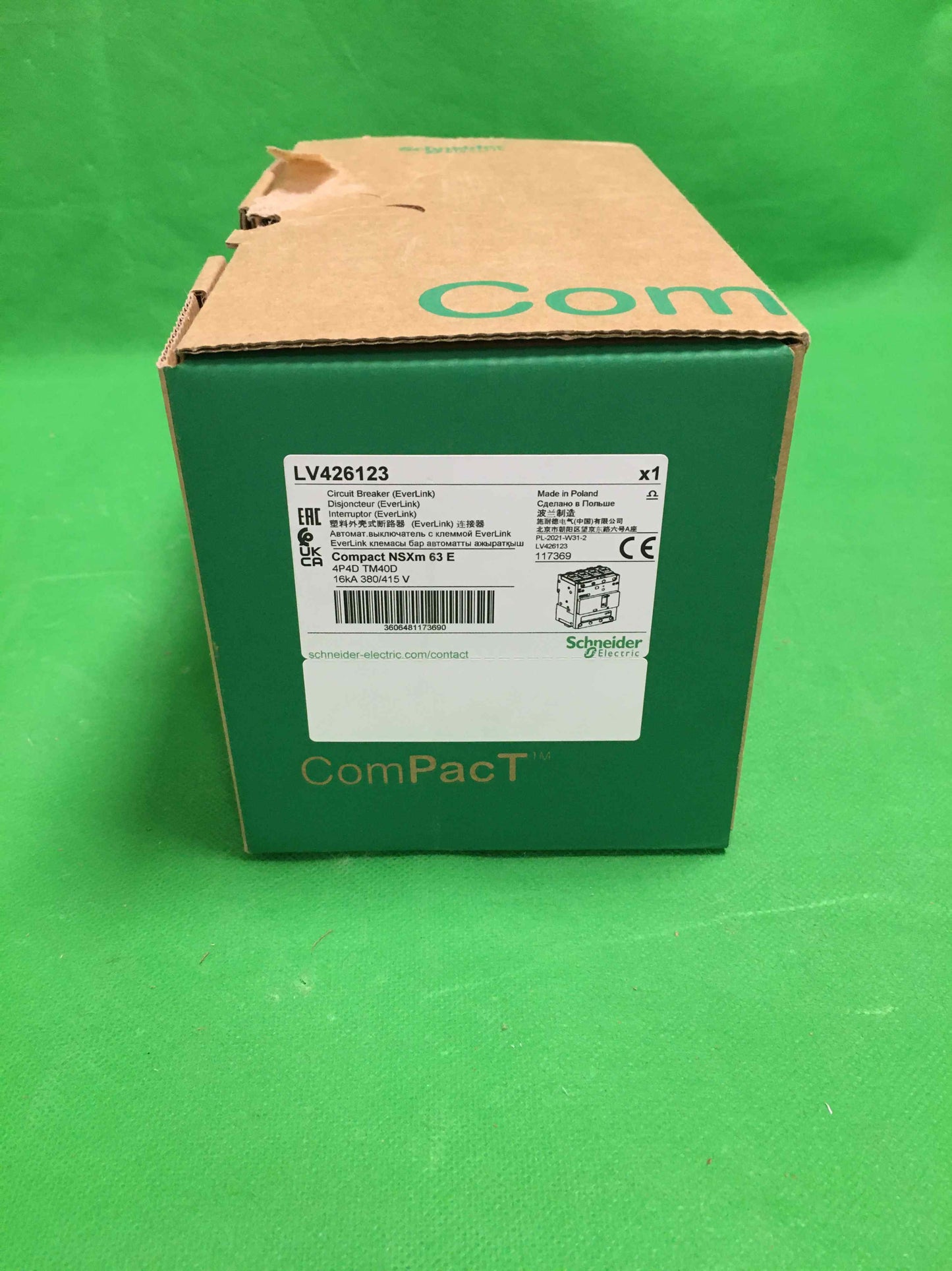 Schneider Electric-LV426123/LV426123