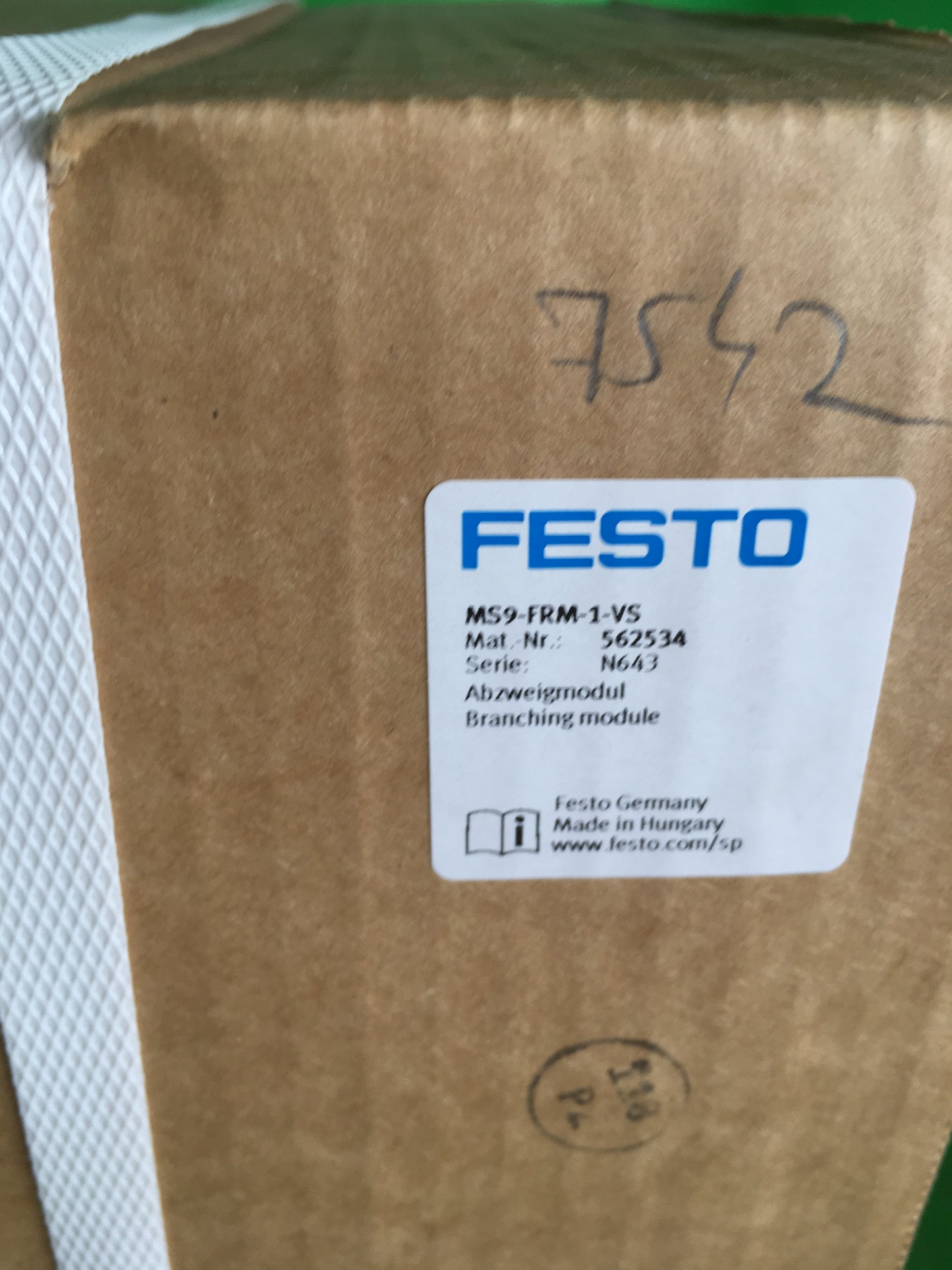 Festo-MS9-FRM-1-VS Sealed/MS9FRM1VS