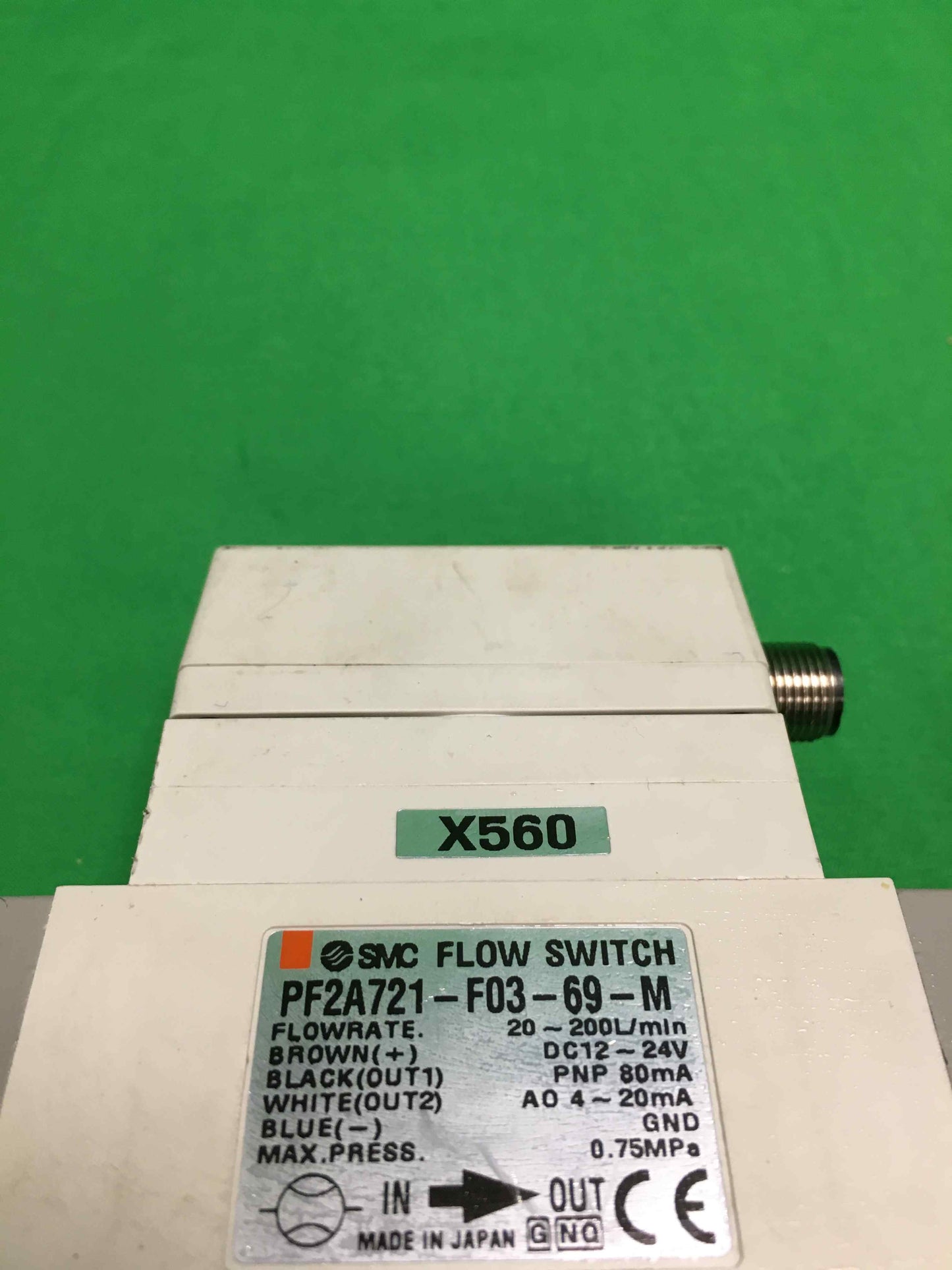 SMC FLOW SWITCH-PF2A721-F03-69-M/PF2A721F0369M