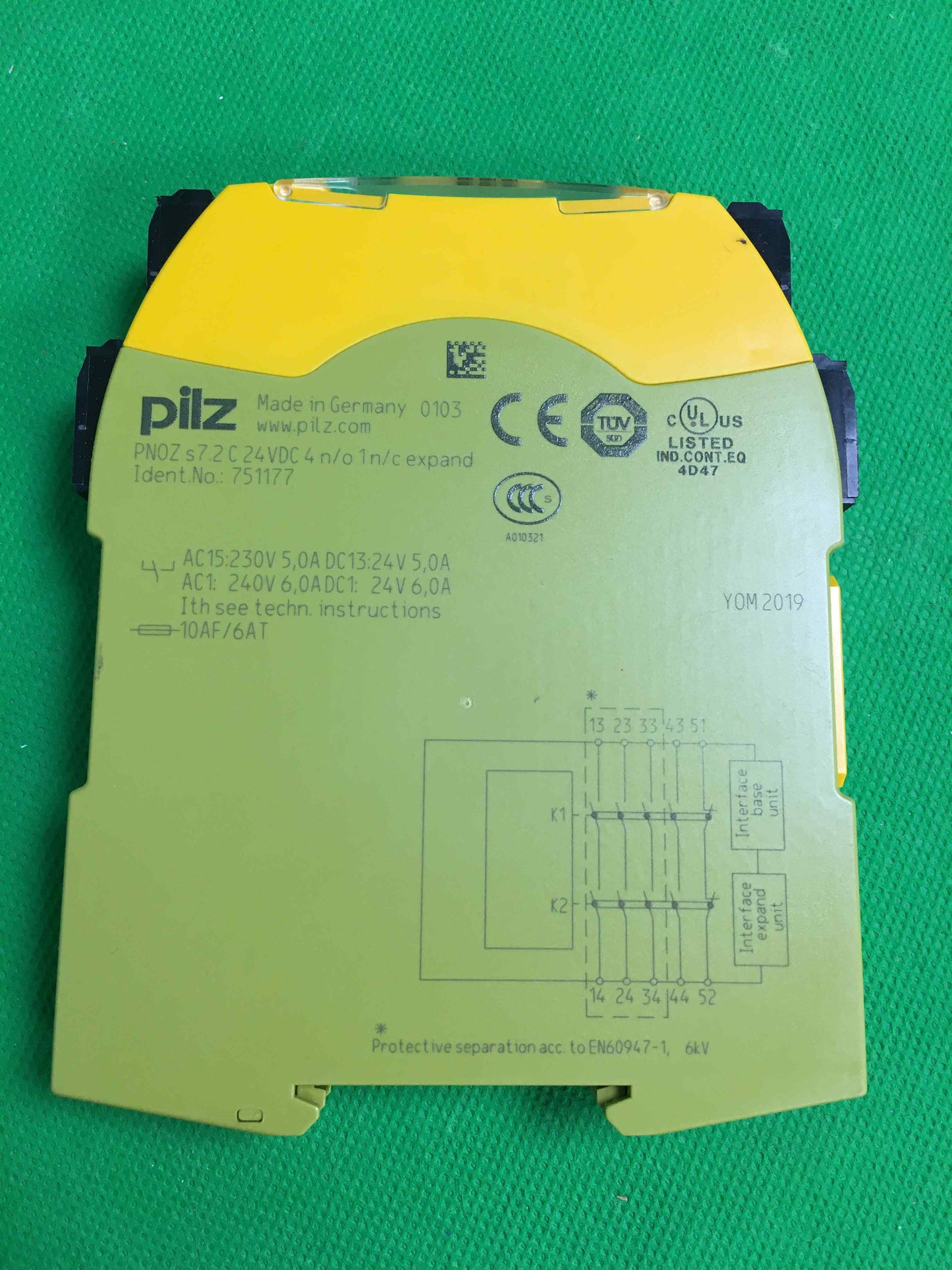 Pilz-PNOZ S7.2 C 24VDC4/PNOZS72C24VDC4