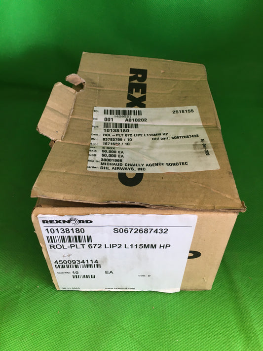 REXNORD-ROL-PLT 672 LIP2 L115MM HP/ROLPLT672LIP2L115MMHP