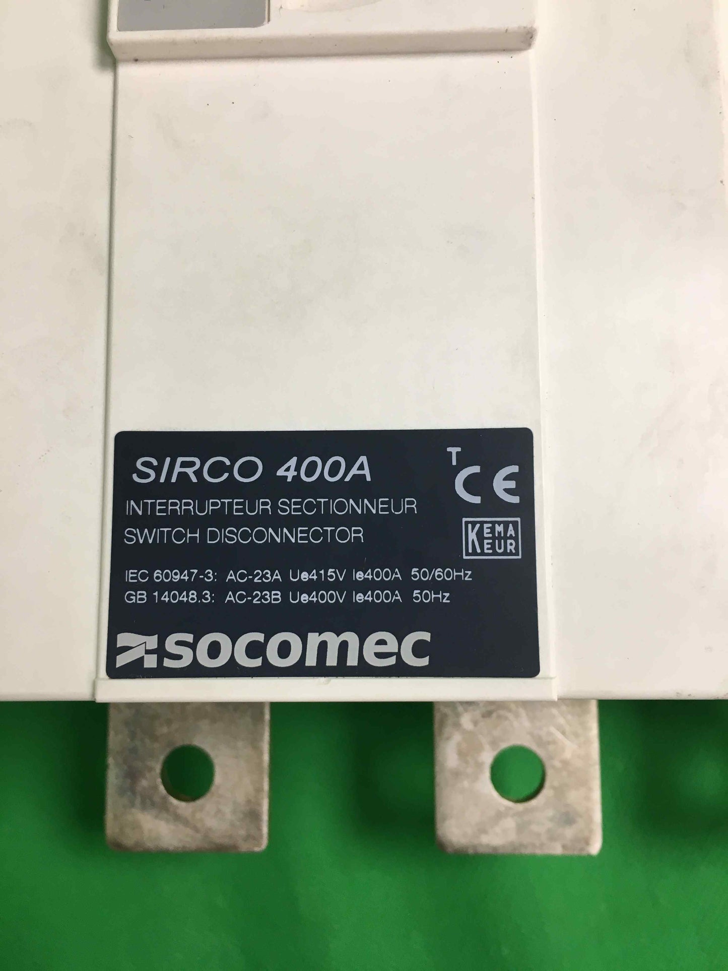 SOCOMEC-SIRCO 400A/SIRCO400A