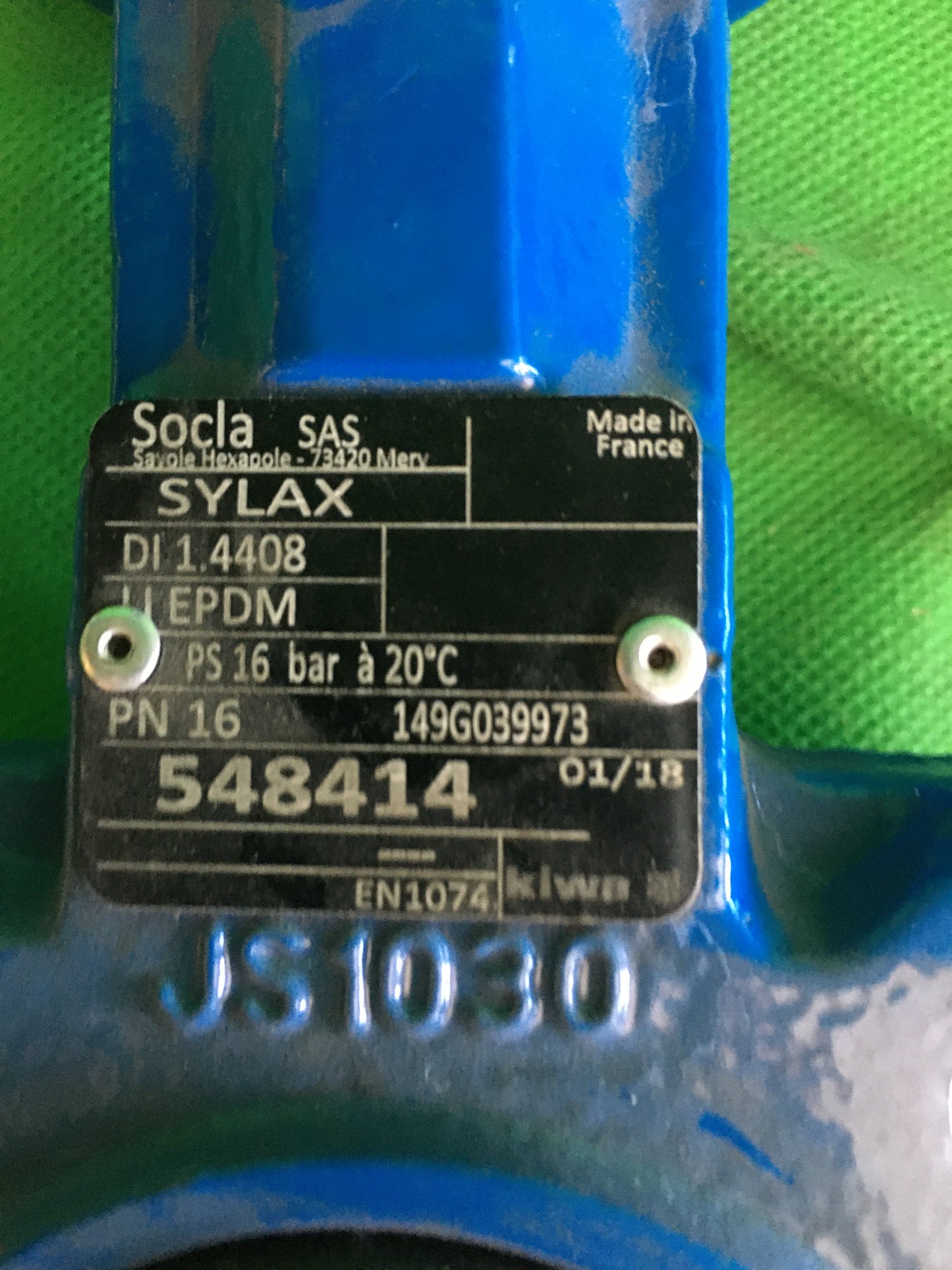 SOCLAS SAS-SYLAX DI 1.4408/SYLAXDI14408