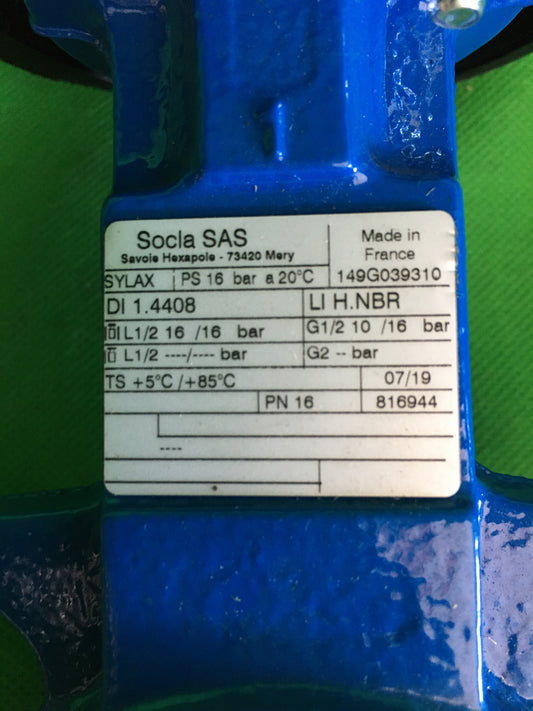 SOCLAS SAS-SYLAX DI 1.4408 PS16/SYLAXDI14408PS16