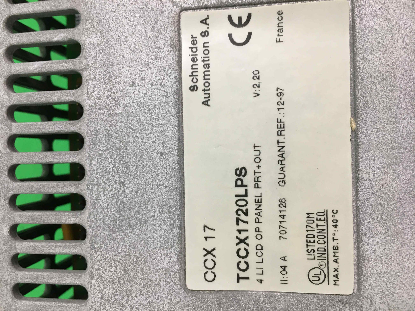 Schneider Electric-TCCX1720LPS/TCCX1720LPS