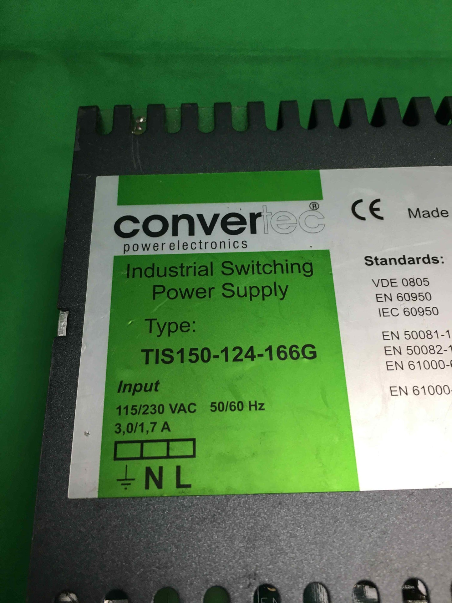 CONVERTEC-TIS150-124-166G/TIS150124166G