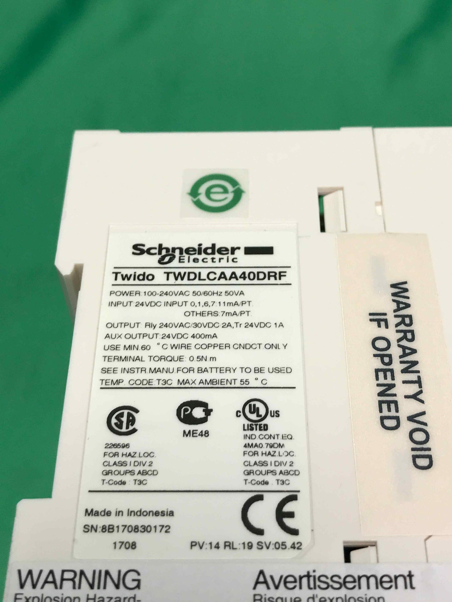 Schneider Electric-TWDLCAA40DRF/TWDLCAA40DRF