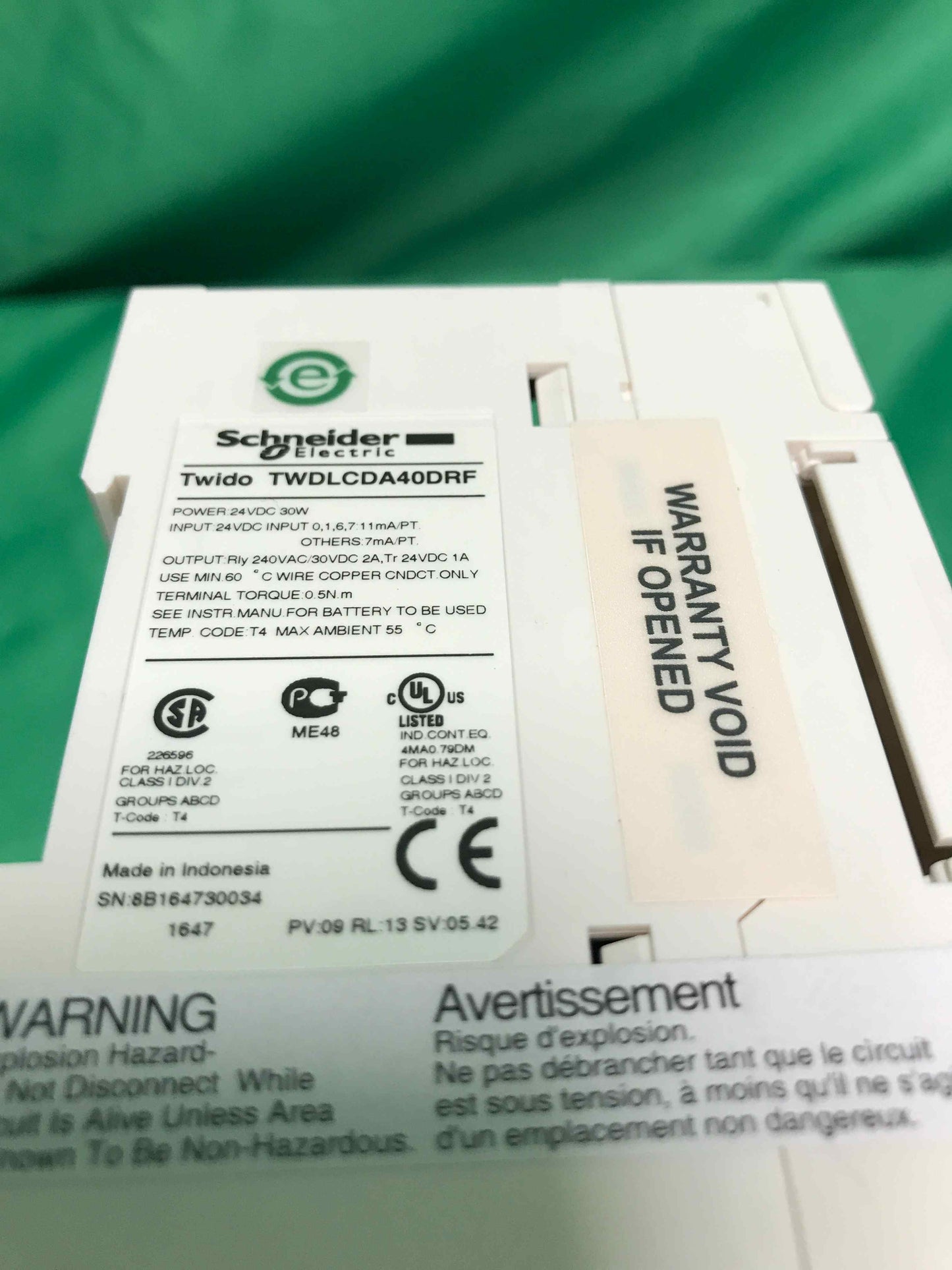 Schneider Electric-TWDLCDA40DRF/TWDLCDA40DRF