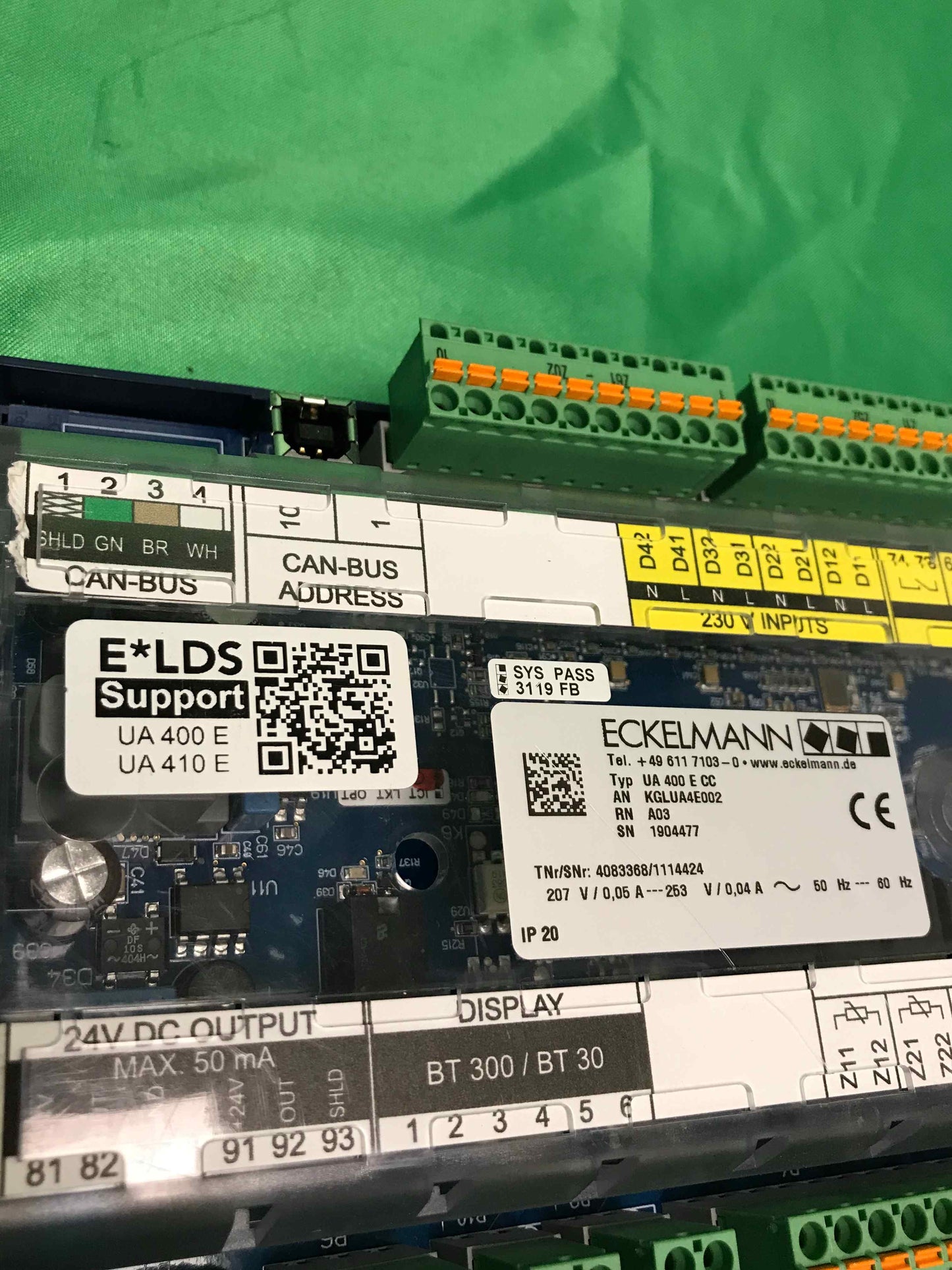 ECKLEMANN-UA 400 E CC/UA400ECC