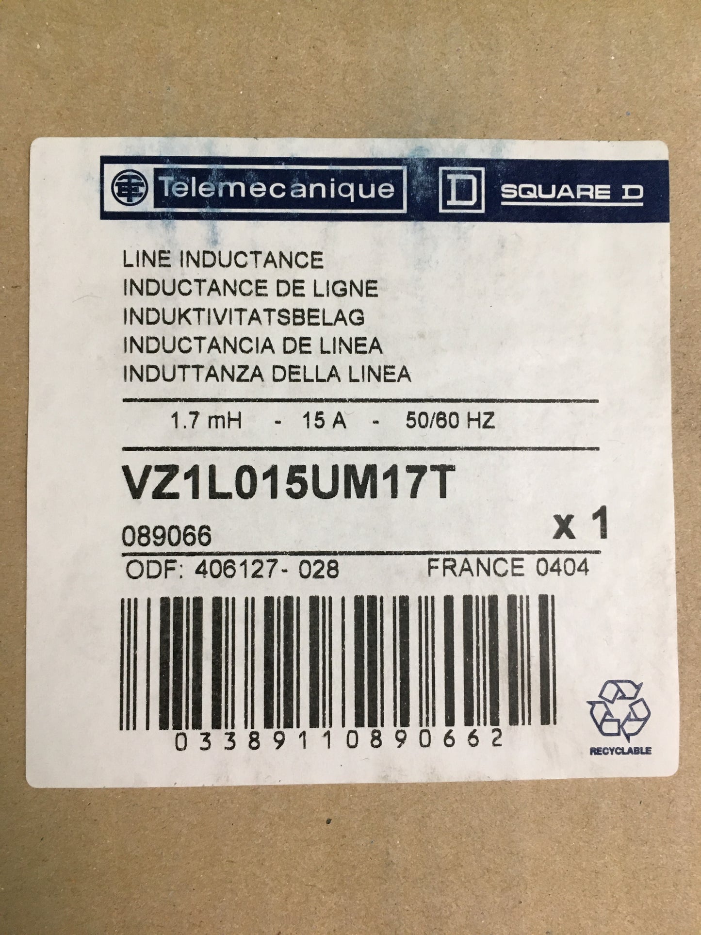 Schneider Electric-VZ1L015UM17T/VZ1L015UM17T